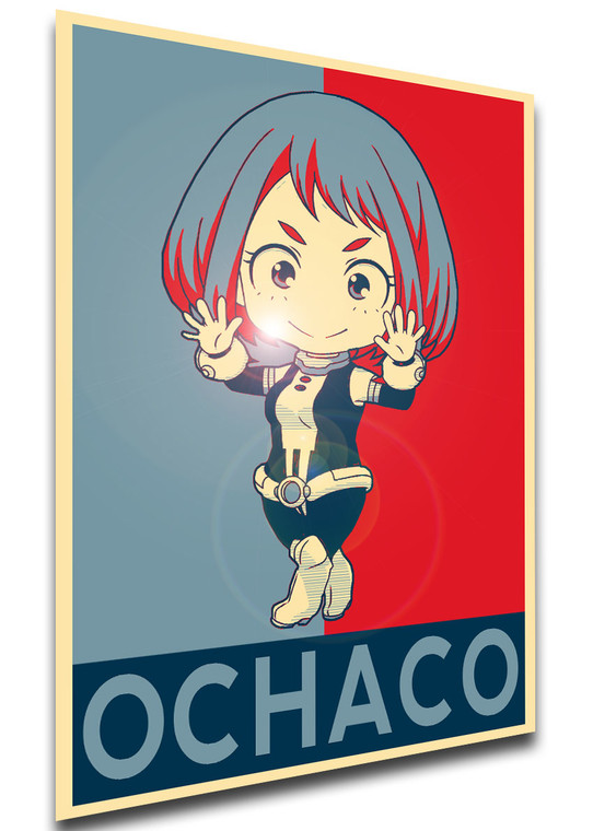 Poster - Propaganda - My Hero Academia - Chibi Ochaco Uraraka