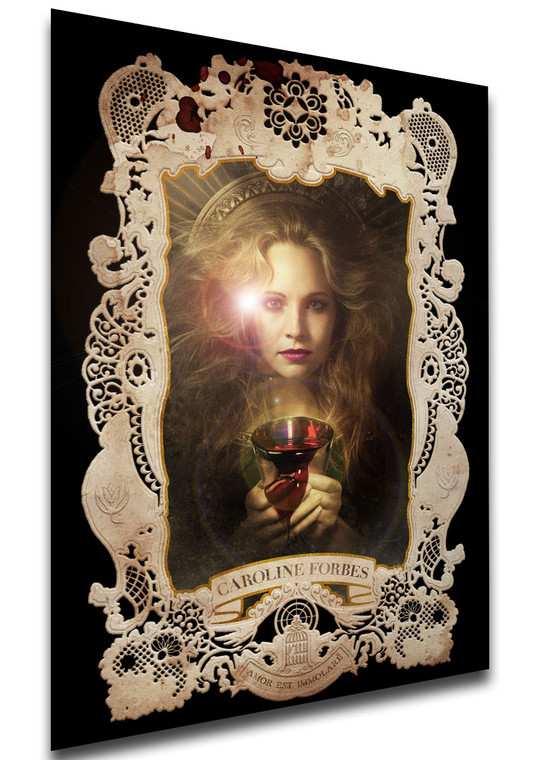 Poster - Locandina - Serie TV - The Vampire Diaries - Portrait Caroline Forbes