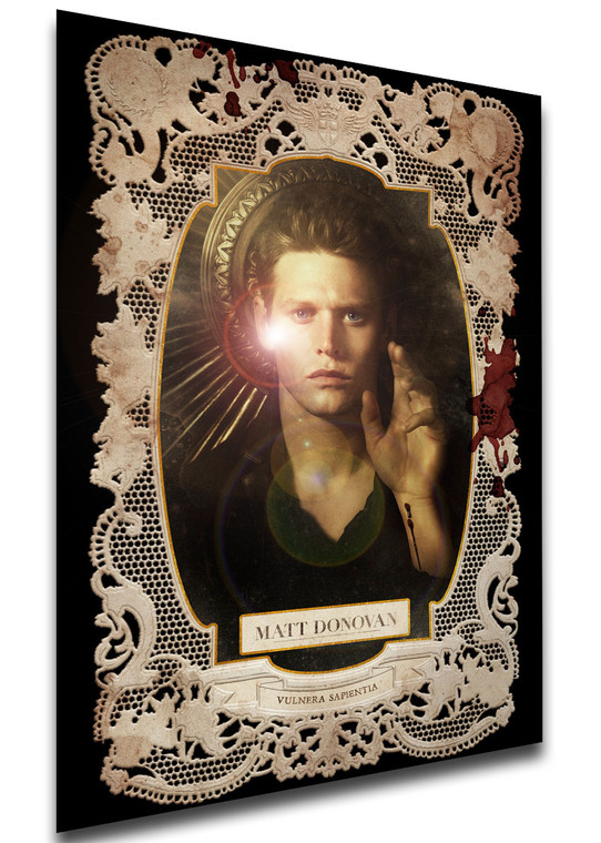 Poster - Locandina - Serie TV - The Vampire Diaries - Portrait Matt Donovan