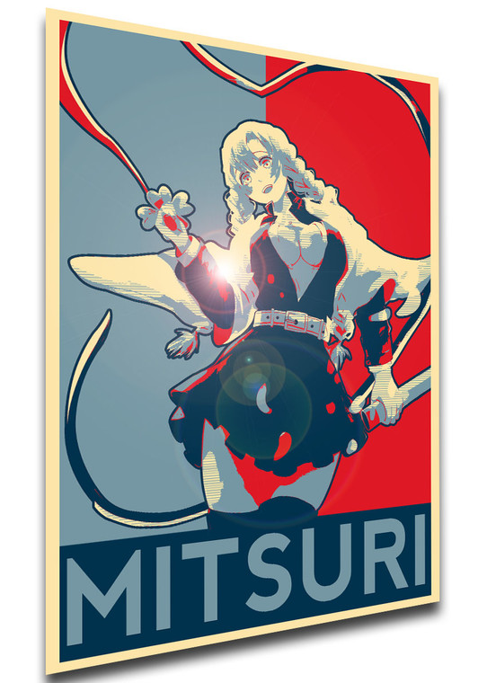 Poster - Propaganda - Demon Slayer - Mitsuri Kanroji