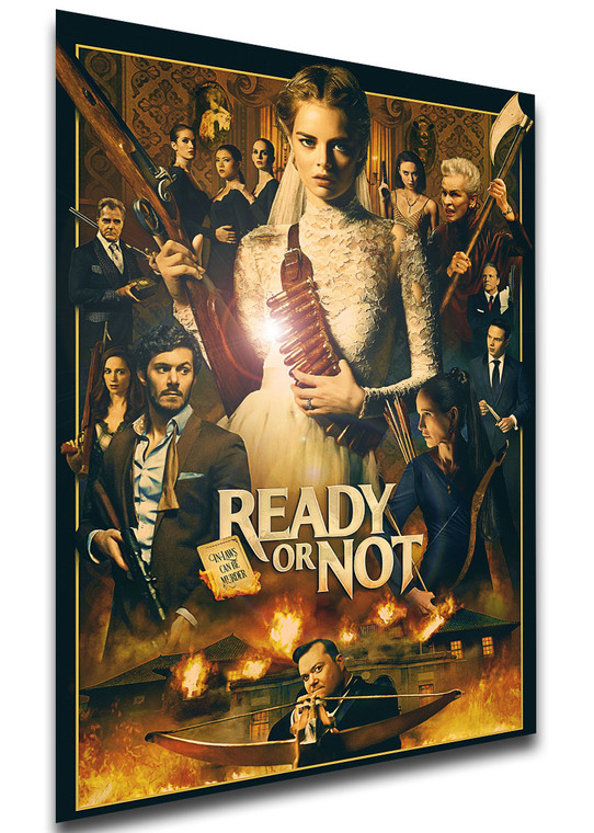 Poster - Locandina - ready or not - finche morte non ci separi
