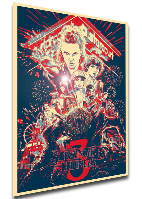 Poster - Propaganda Full - Stranger Things 3 - Locandina