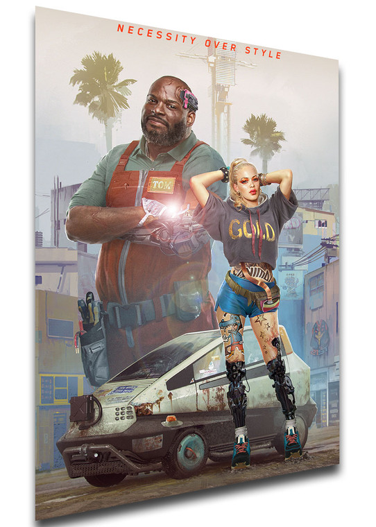 Poster - Videogame - Cyberpunk 13