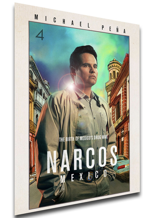 Poster - SA0039 - Locandina - Serie TV - Narcos Mexico - Michael Pena