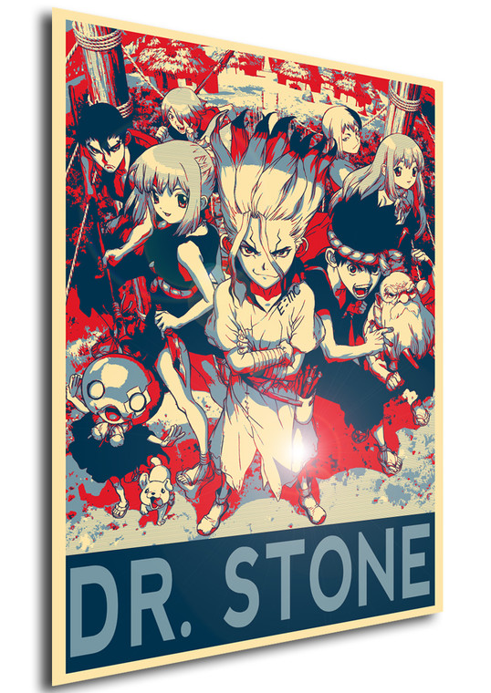 Poster - Propaganda - Dr Stone - Characters