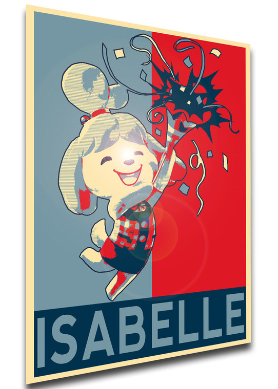 Poster - Propaganda - Smash Bros - Isabelle