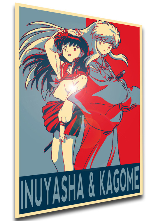 Poster - LL0006 - Propaganda - Inuyasha - Inuyasha & Kagome