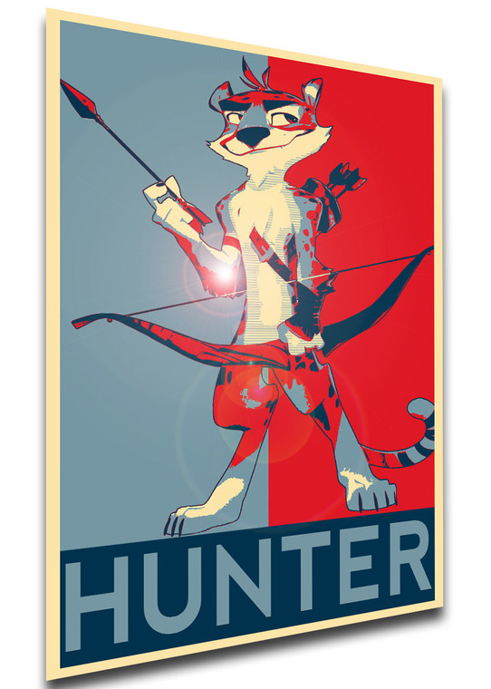 Poster - LL0021 - Propaganda - Spyro The Dragon - Hunter