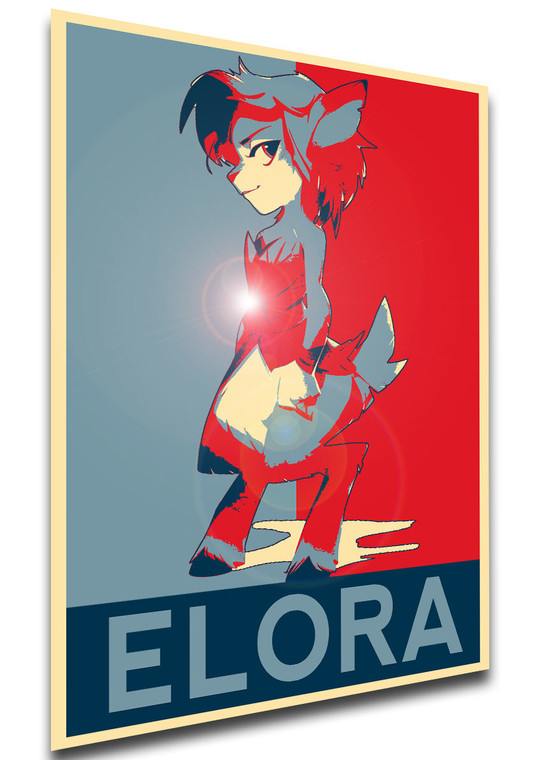 Poster - LL0024 - Propaganda - Spyro The Dragon - Elora
