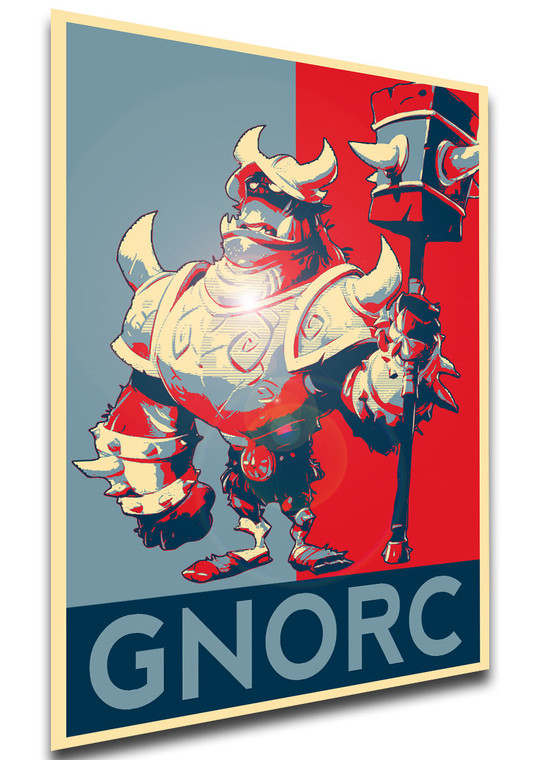 Poster - LL0025 - Propaganda - Spyro The Dragon - Gnasty Gnorc