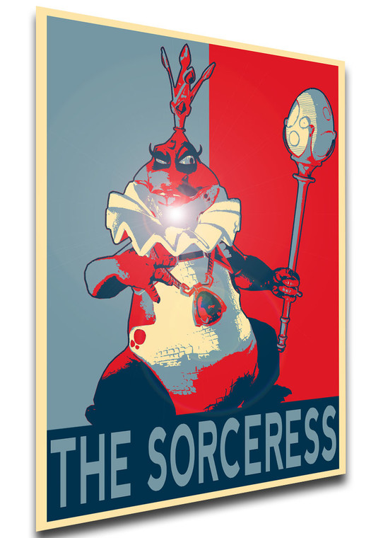 Poster - LL0027 - Propaganda - Spyro The Dragon - The Sorceress