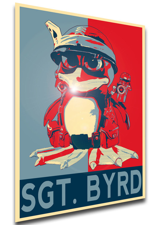 Poster - LL0031 - Propaganda - Spyro The Dragon - Sgt Byrd