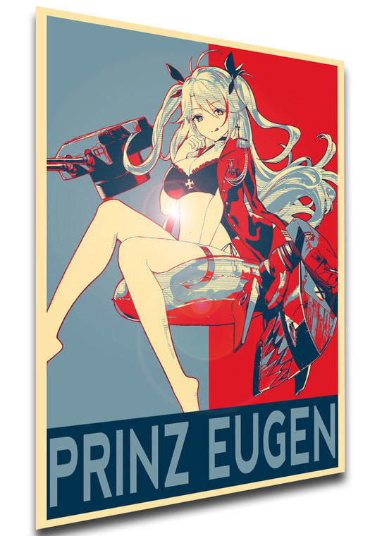 Poster - Propaganda - MA0093 - Azur Lane - Prinz Eugen Unfading Smile