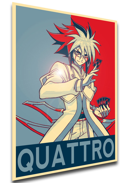 Poster - Propaganda - Yu Gi Oh - Quattro