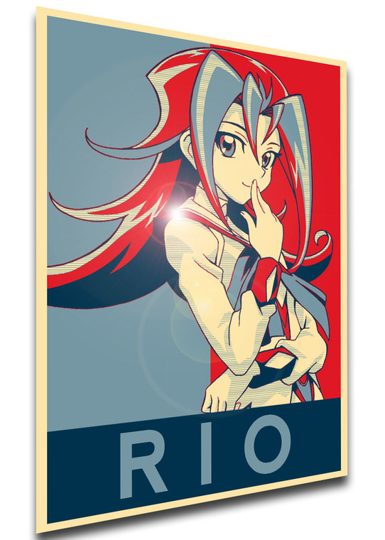 Poster - Propaganda - Yu Gi Oh - Rio Kastle