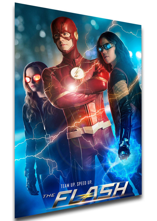 Poster - Serie Tv - Locandina - The Flash Variant 06