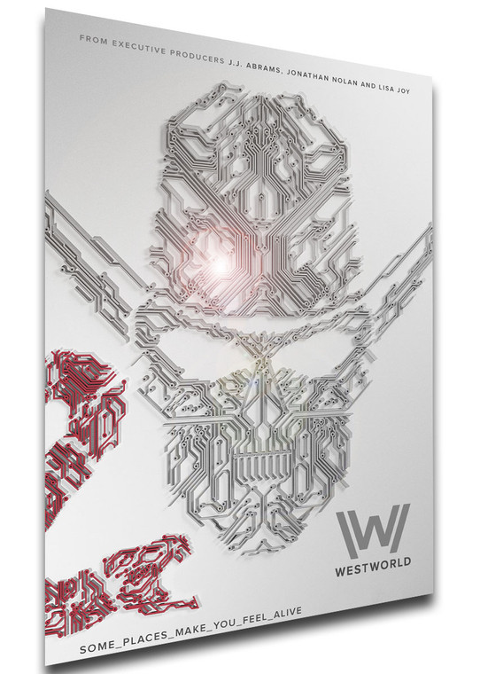 Poster - Locandina - Serie Tv - Westworld Variant 01