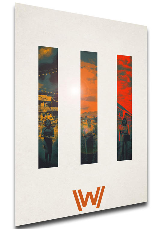 Poster - Locandina - Serie Tv - Westworld Variant 03
