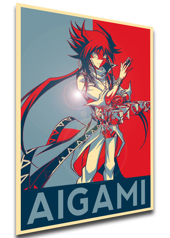 Poster - Propaganda - Yu Gi Oh - Aigami