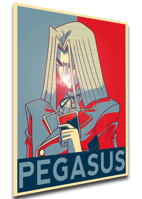 Poster - Propaganda - Yu Gi Oh - Maximillion Pegasus variant