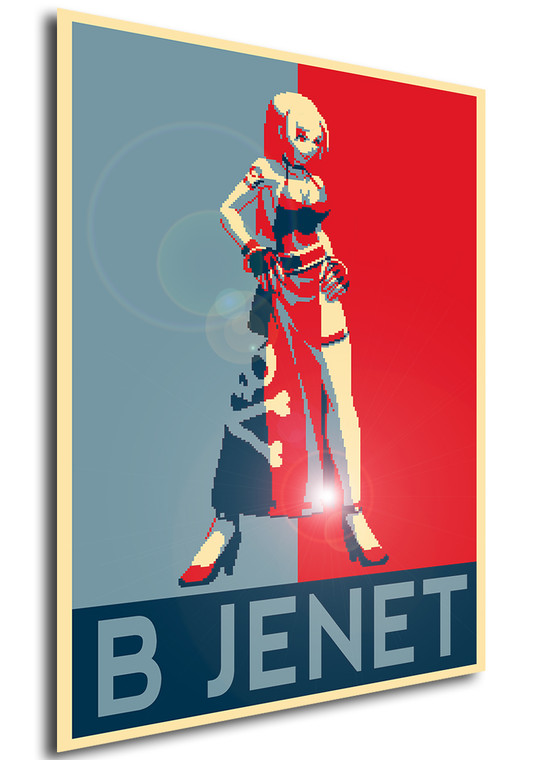 Poster - Propaganda - Pixel Art - Garou mark of the Wolf - B Jenet