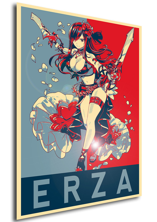 Poster - Propaganda - Fairy Tail - Erza v3