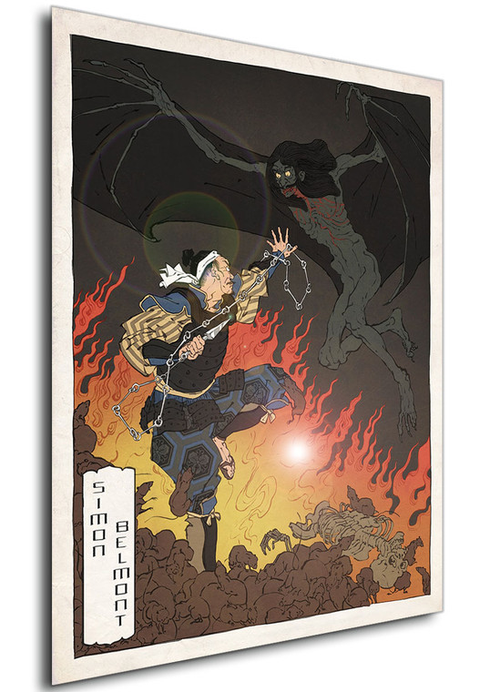 Poster - Japanese Ukiyo-e - Castlevania