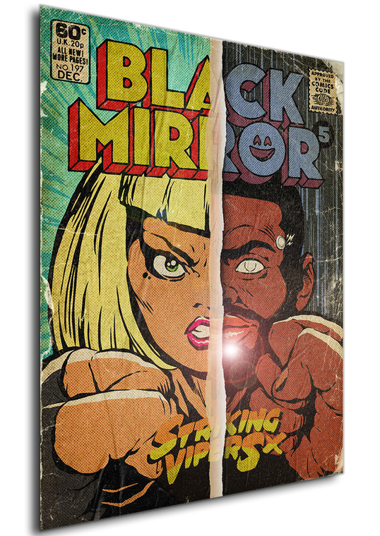 Poster - Black Mirror Vintage 21 - Stricking Vipers