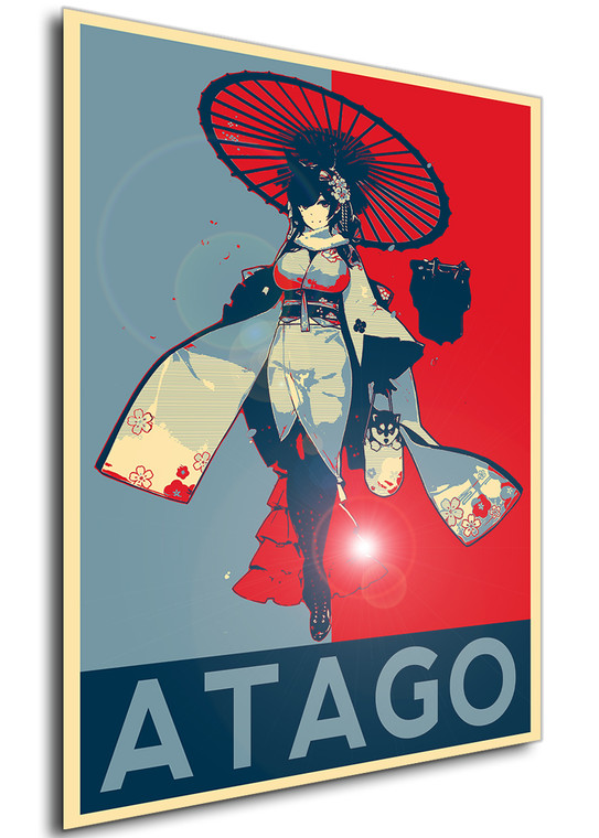 Poster - Propaganda - Azur Lane - Atago Features of Winter