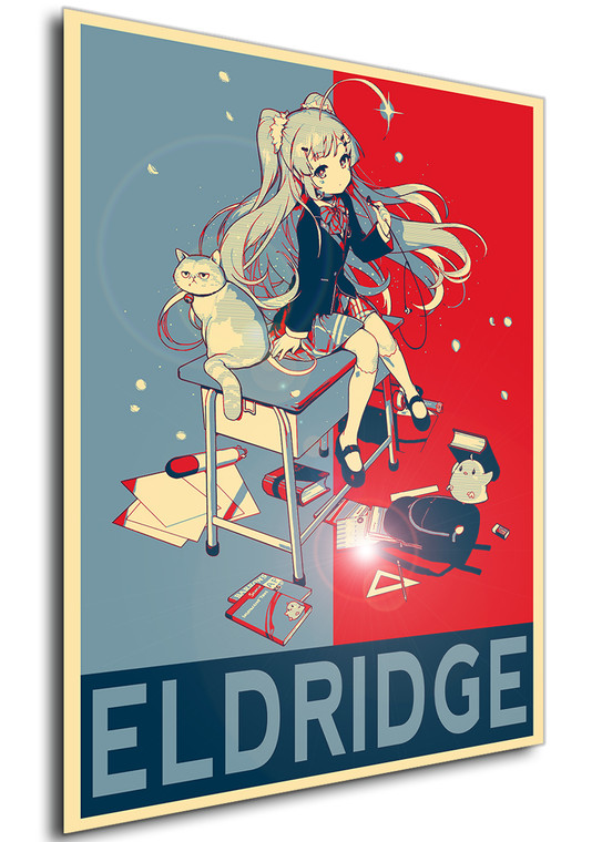 Poster - Propaganda - Azur Lane - Eldridge Mistery Of The Empty Classroom