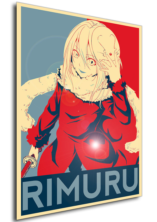 Poster - Propaganda - Vita da Slime - Tensei Shitara - That Time I Got Reincarnated as a Slime - Rimuru Tempest Variant