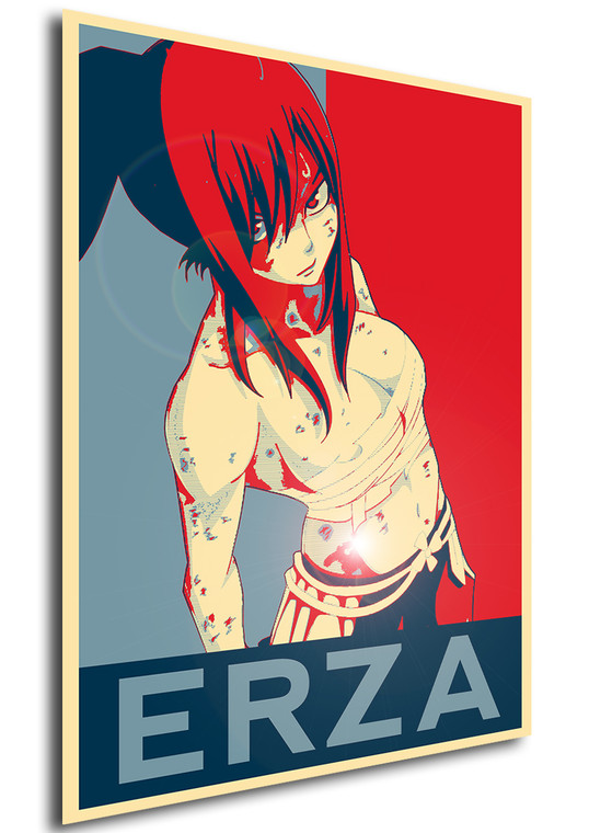 Poster - Propaganda - Fairy Tail - Erza variant 4