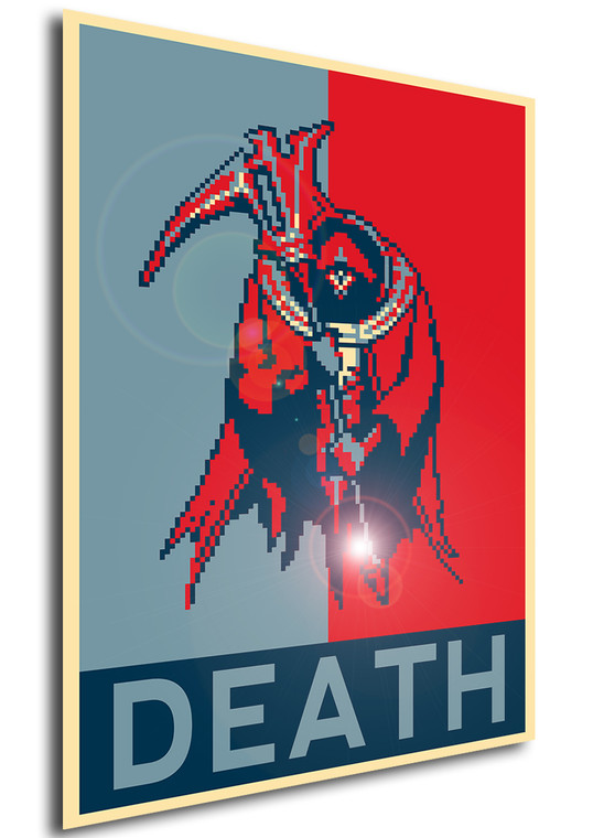 Poster - Propaganda - Pixel Art - Castlevania Portrait of Ruin - Death