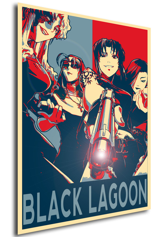 Poster Propaganda Black Lagoon Characters