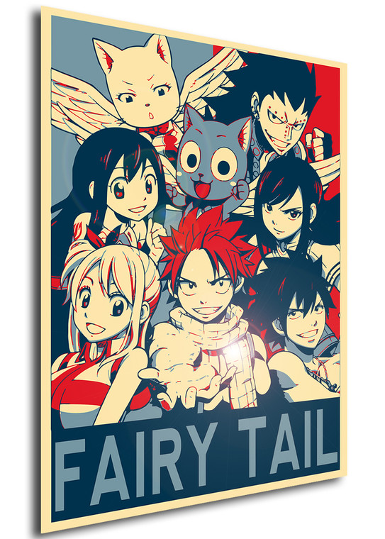 Poster Propaganda Fairy Tail Characters