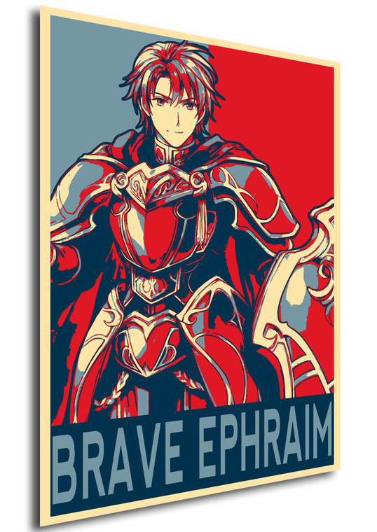 Poster Propaganda Fire Emblem Heroes Brave Ephraim