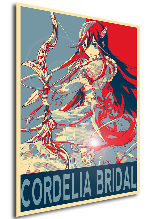 Poster Propaganda Fire Emblem Heroes Cordelia Bridal