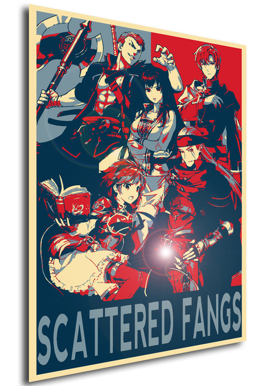 Poster Propaganda Fire Emblem Heroes Scatered Fangs Characters