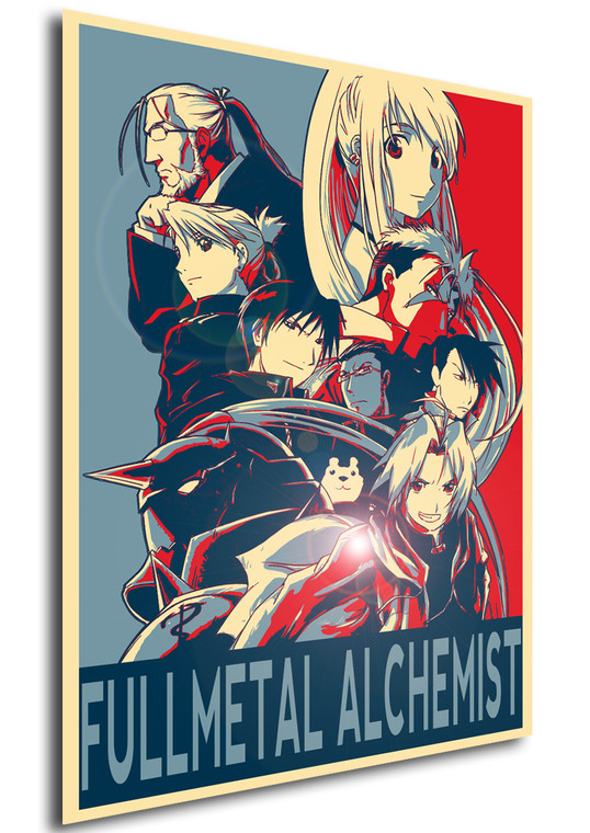 Poster Propaganda Fullmetal Alchemist Characters