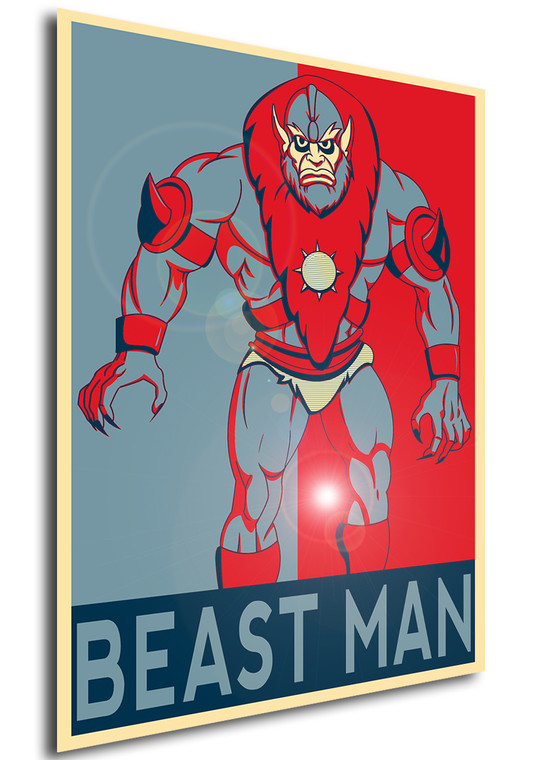 Poster Propaganda Masters of the Universe Beast Man
