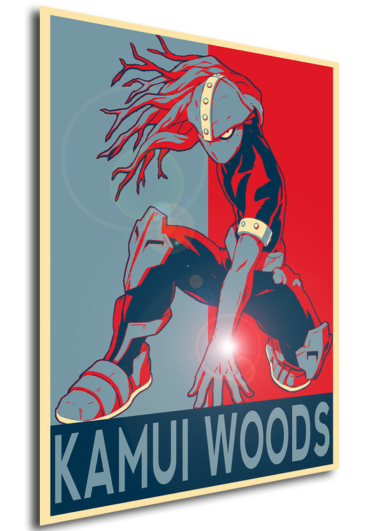 Poster Propaganda My Hero Academia Kamui Woods