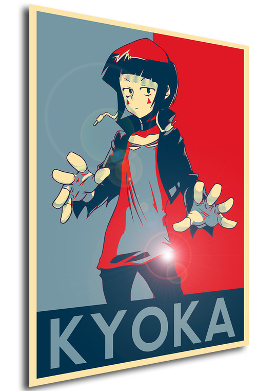 Poster Propaganda My Hero Academia Kyoka