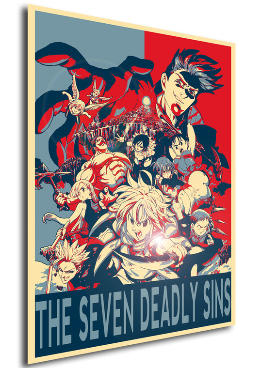 Poster Propaganda Seven Deadly Sins Characters V