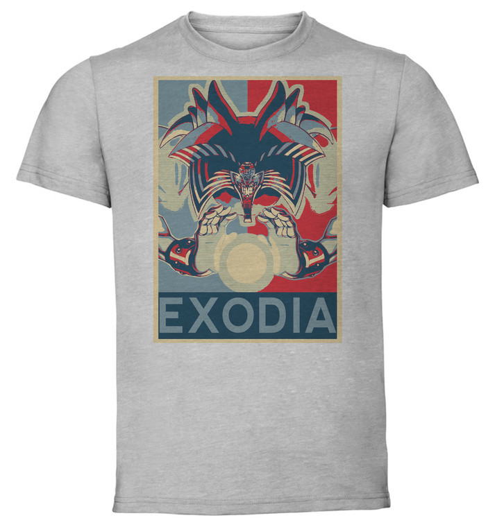 T-Shirt Unisex - Grey - Propaganda - Yu Gi Oh - Exodia the forbidden variant