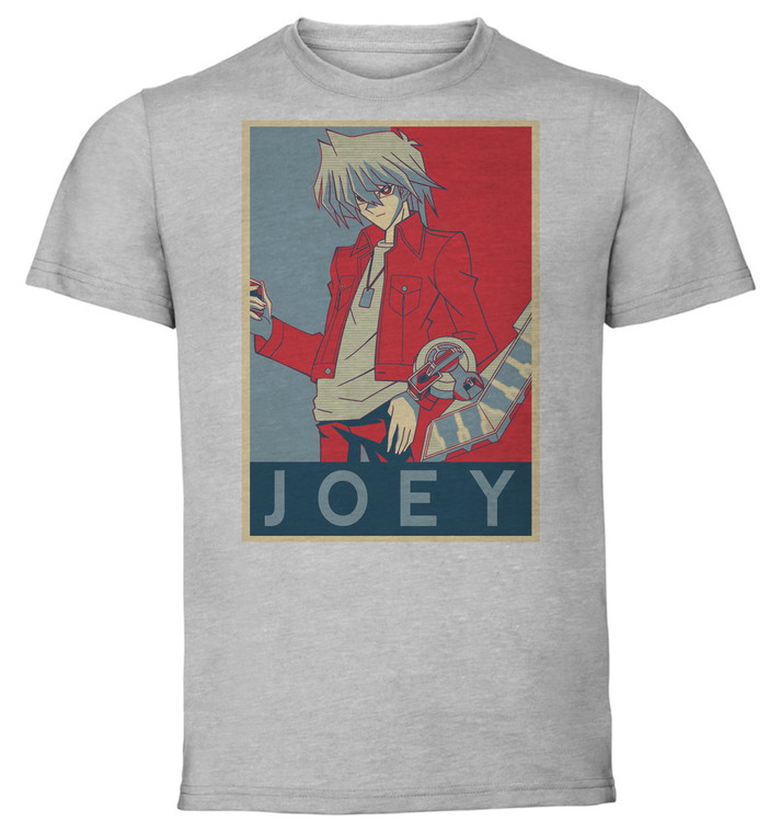 T-Shirt Unisex - Grey - Propaganda - Yu Gi Oh - Joey Wheeler