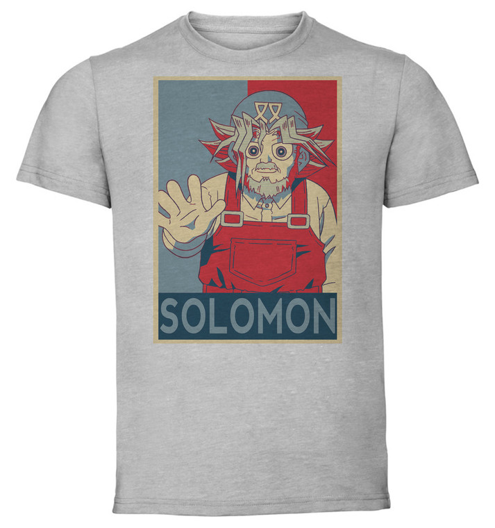 T-Shirt Unisex - Grey - Propaganda - Yu Gi Oh - Solomon Muto