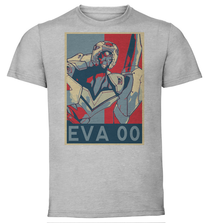 T-Shirt Unisex - Grey - Propaganda - Evangelion - Eva 00