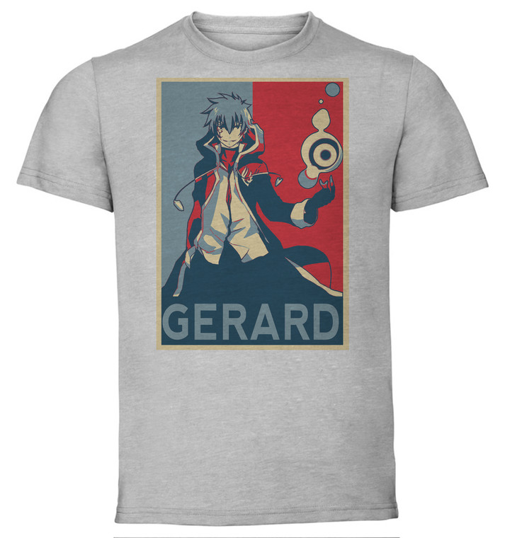 T-Shirt Unisex - Grey - Propaganda - Fairy Tail - Gerard