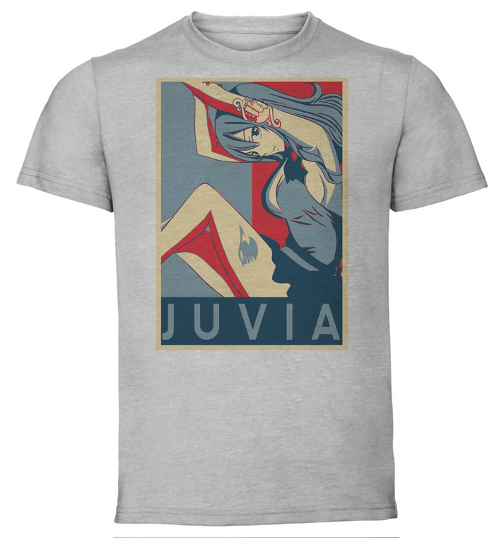 T-Shirt Unisex - Grey - Propaganda - Fairy Tail - Juvia Variant