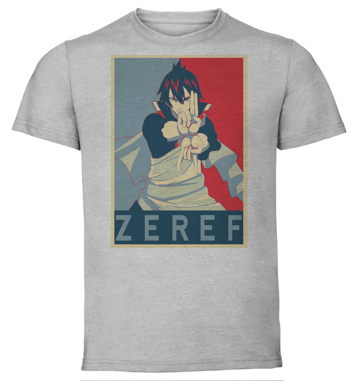 T-Shirt Unisex - Grey - Propaganda - Fairy Tail - Zeref